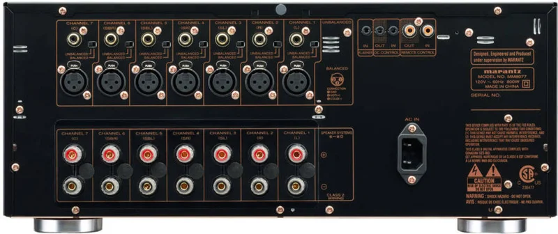 Marantz MM8077 7x150w hemmabioslutsteg - Bild 2 av 2