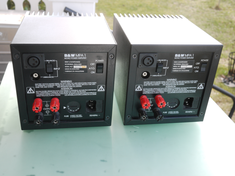 B&W MPA 1 monoblock / MosFet / Bowers&Wilkins MPA-1 - Bild 3 av 6