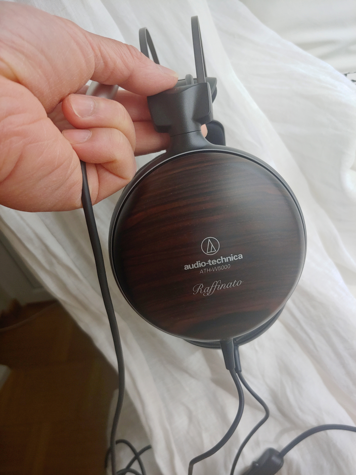 Audio technica ath-w5000 hi-end hörlurar, nypris 15000kr