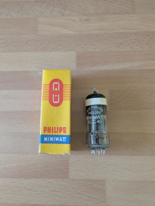 Ecc40 Philips miniwatt 50tal