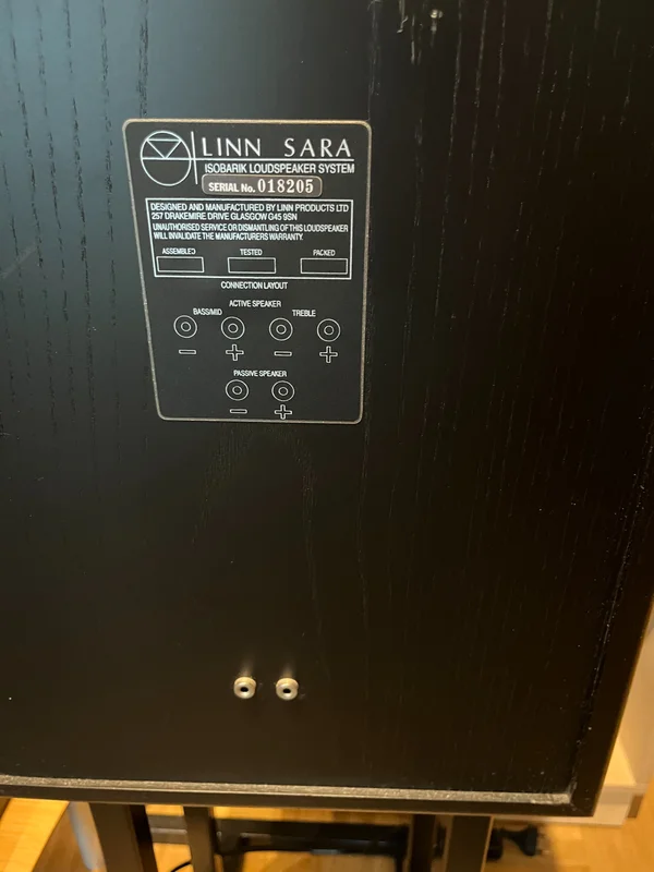 Linn Sara Nine i fint skick med originalstativ - Bild 3 av 3
