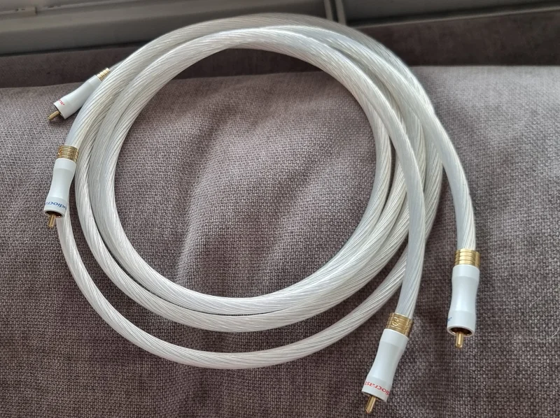 Audiocrast Silver RCA. - Bild 1 av 3