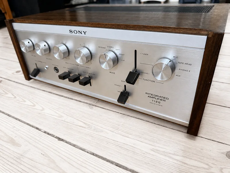 Sony TA-1120a, legendarisk klass-a, fullt restaurerad - Bild 2 av 6