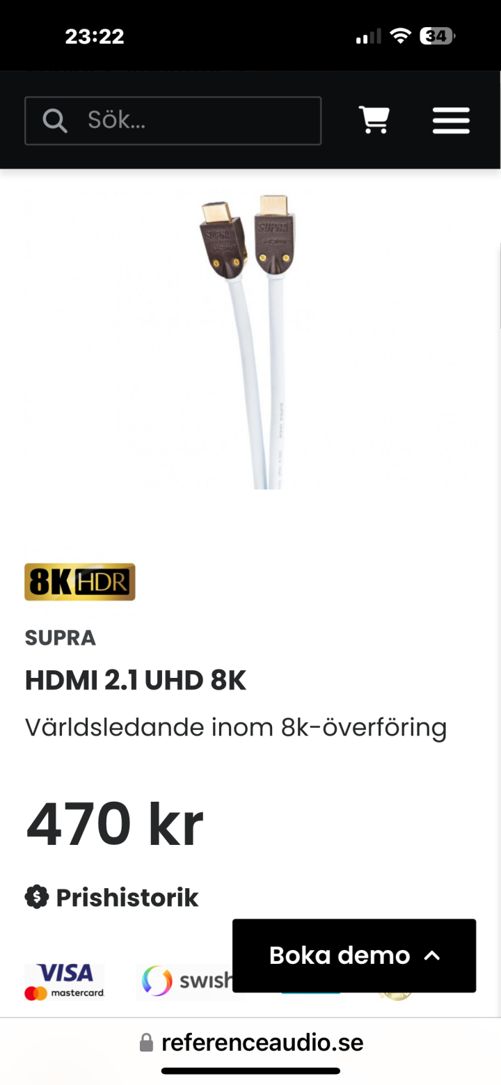 Supra hdmi kabel