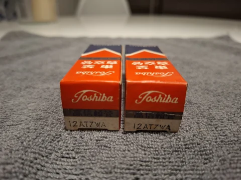 Toshiba 12AT7WA (Ecc81) NIB / NOS Made in Japan