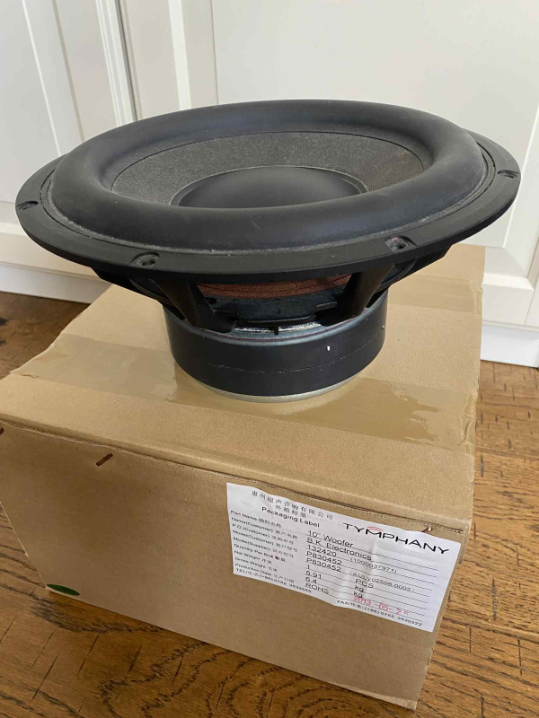 Subwoofer element 10 tum - Peerless by Tymphany - Bild 2 av 2