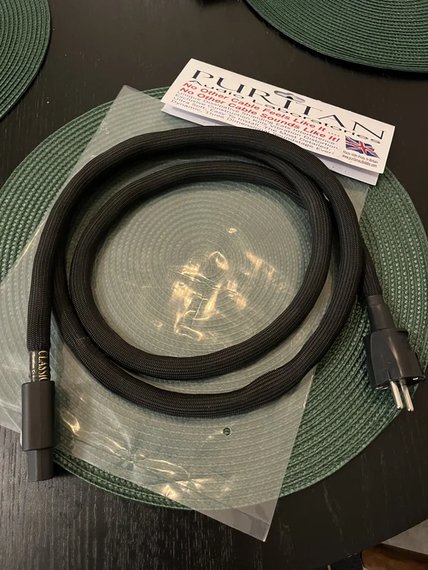 Puritan Classic str&ouml;mkabel &ndash; 2 m C13 - Bild 1 av 1