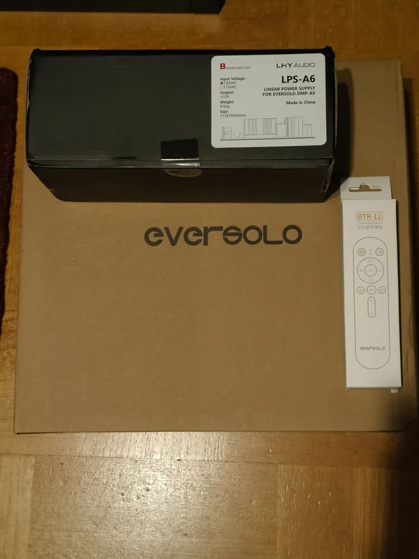 Eversolo Dmp-A6 Master Edition med LHY LPS installerad+Fjärrkontroll. Eversolo Dmp-A6 Master Edition med LHY LPS installerad+Fjärrkontroll. - Bild 4 av 4