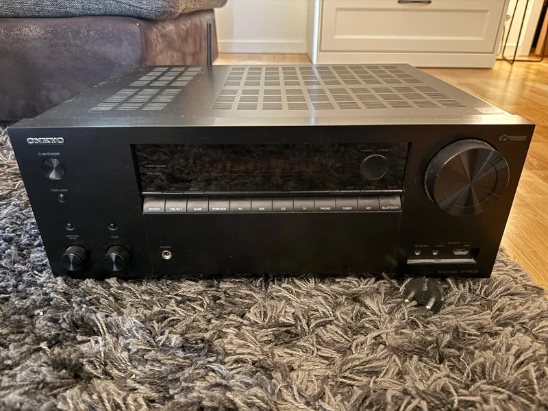 Onkyo TX-NR656 AV-receiver svart Onkyo TX-NR656 AV-receiver svart - Bild 2 av 5