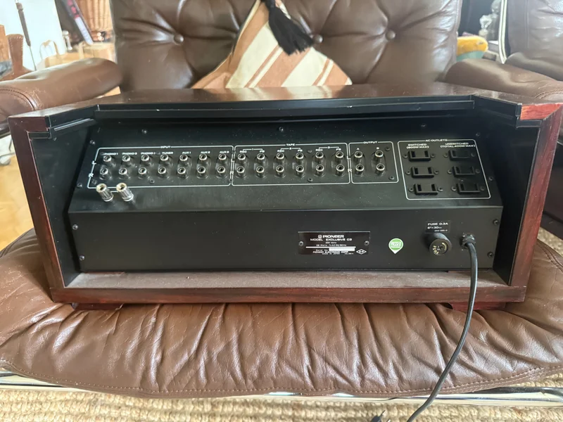 PIONEER EXCLUSIVE C3 PREAMP 220v ORIGINAL  - Bild 2 av 3