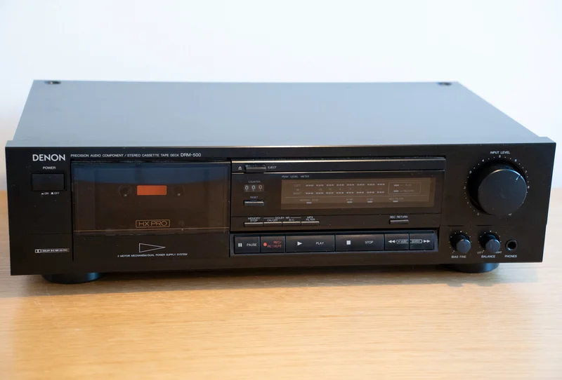 Denon DRM-500 Stereo Cassette Deck (1989-91) - Bild 2 av 4