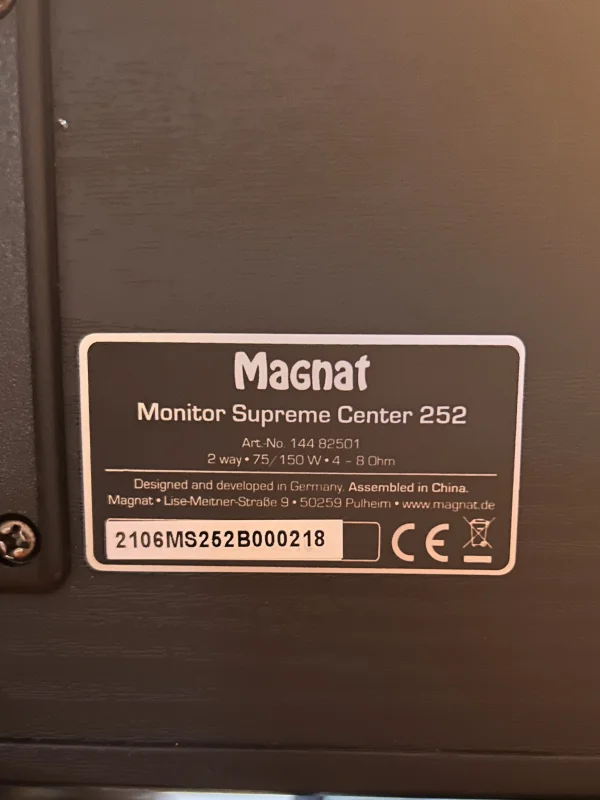 Magnat Monitor Supreme Hemmabioh&ouml;gtalare sett - Bild 3 av 3