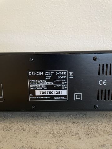 Denon DHT-FS3 Högtalare med förstärkare