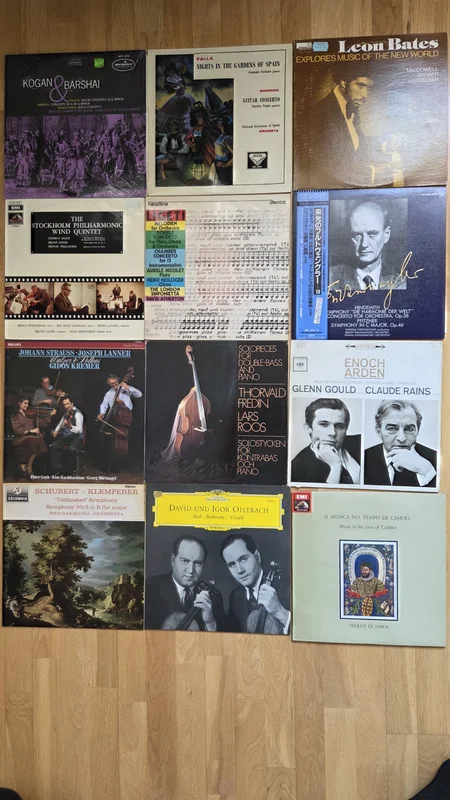 Klassisk musik p&aring; vinyl - Bild 1 av 2