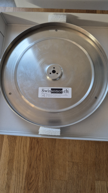 Swissonor top plate för Thorens TD-124