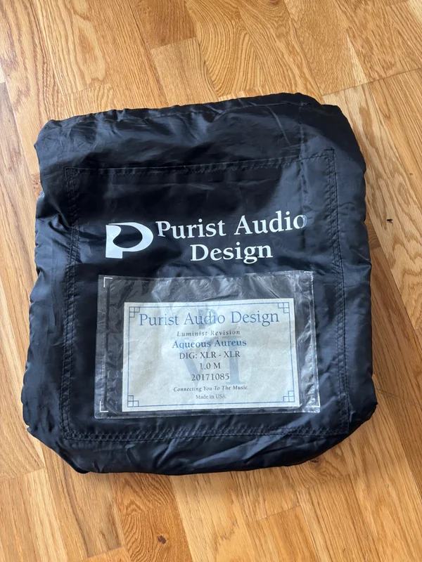 Purist Audio Design AES/ EBU XLR Digitalkabel - Bild 3 av 3