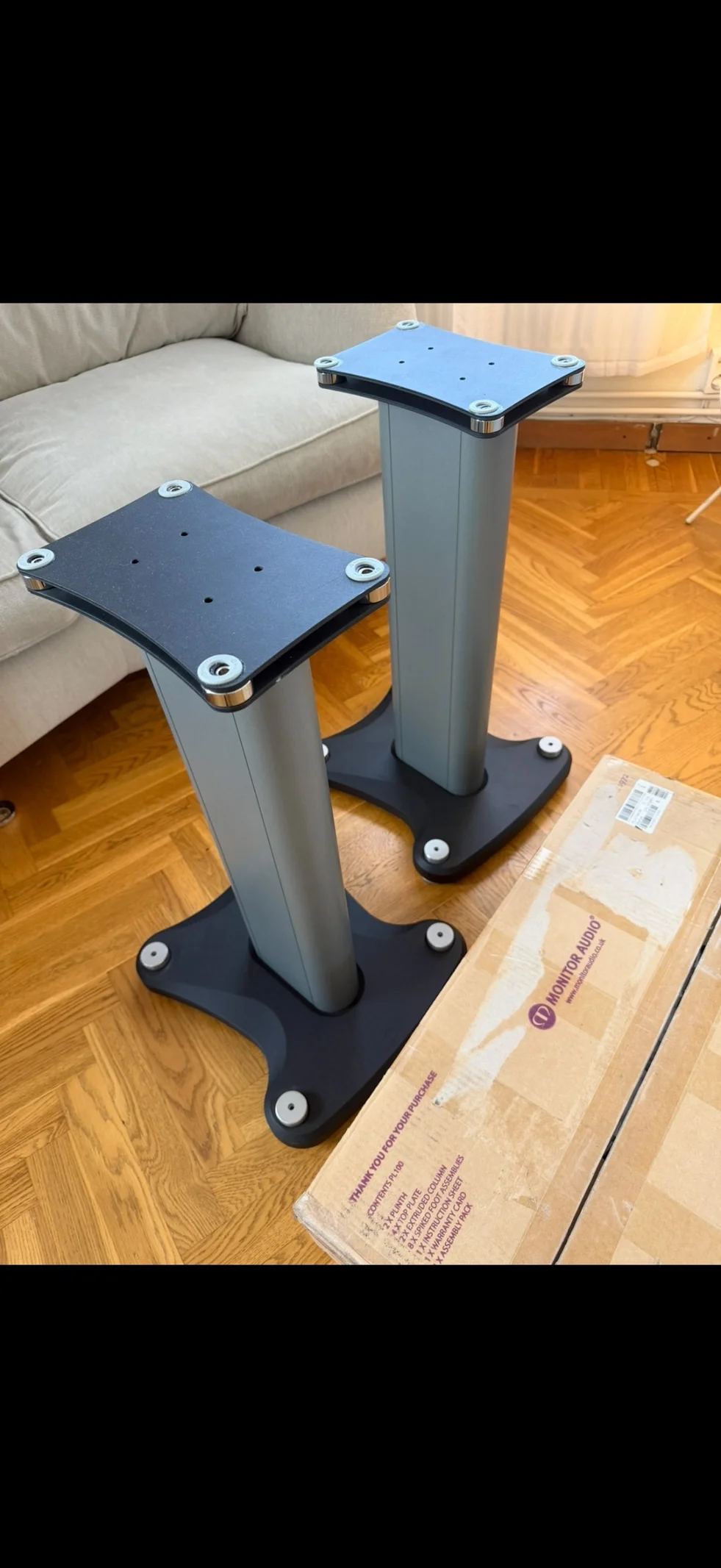 Monitor Audio platinum stativ Monitor Audio platinum stativ - Bild 1 av 2