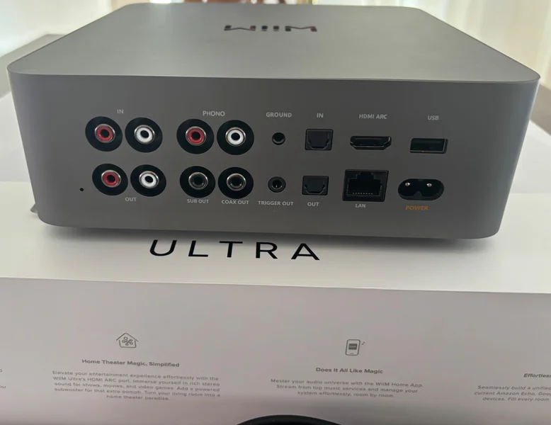 WiiM Ultra - streamer och försteg WiiM Ultra - streamer och försteg - Bild 3 av 4