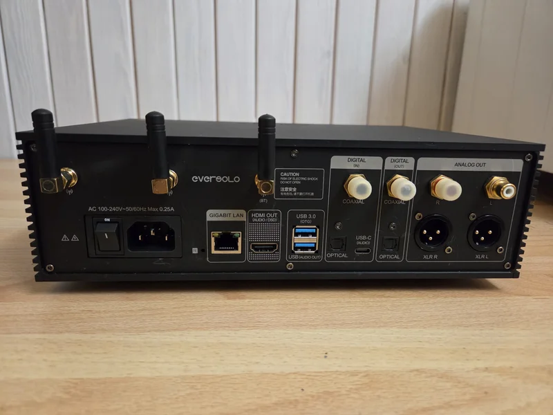 Eversolo DMP-A6 Master Edition med uppgraderat PSU - Bild 5 av 5