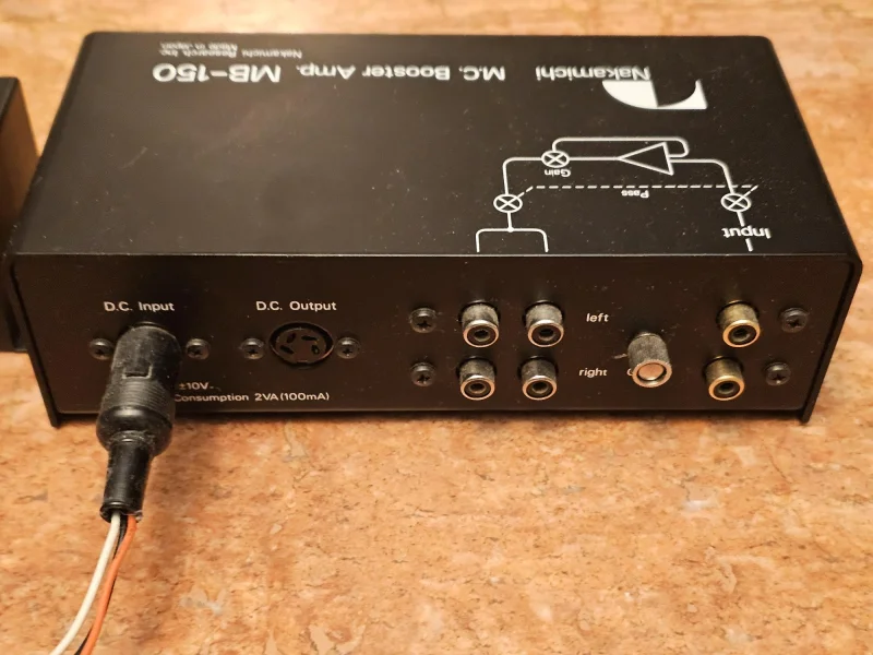 Nakamichi MB-150 Moving Coil Booster Amplifier M.C. - Bild 4 av 4