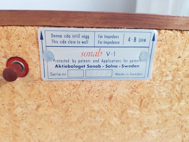 SONAB V-1 H&ouml;gtalare - Bild 11 av 11