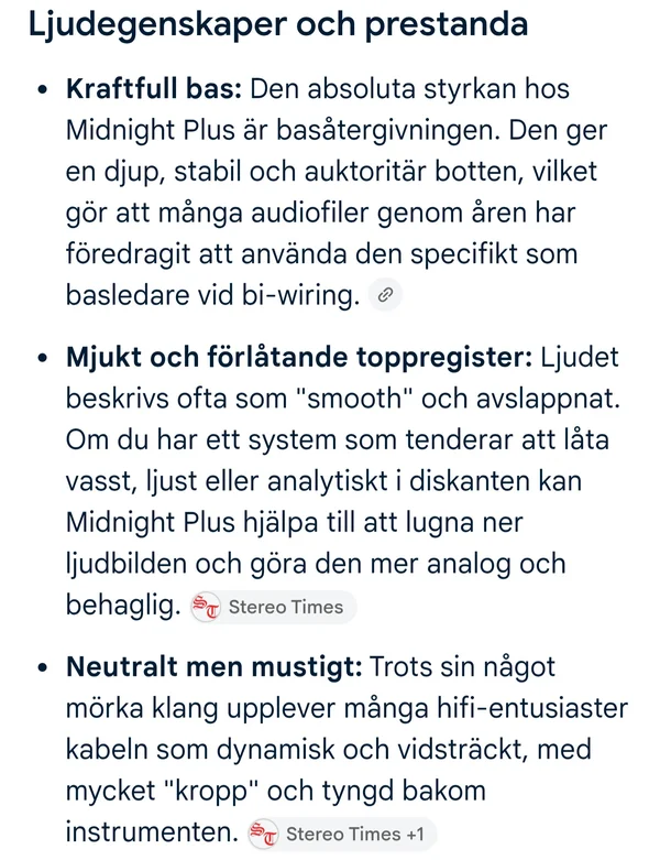 Audioquest Midnight Plus Audioquest Midnight Plus - Bild 7 av 7
