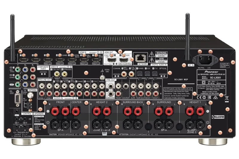 Pioneer SC-LX801 - Bild 2 av 2