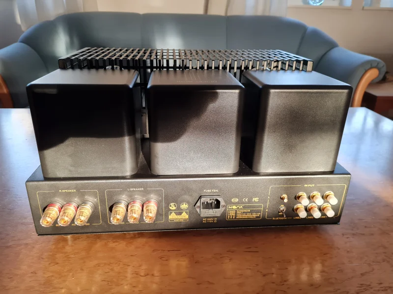 MONA 300B-7 klass A single-ended integrerad r&ouml;rf&ouml;rst&auml;rkare - Bild 3 av 3