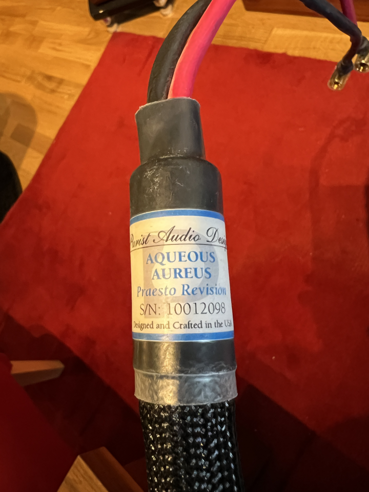 Purist audio Aqueous Aureus Praesto Revision