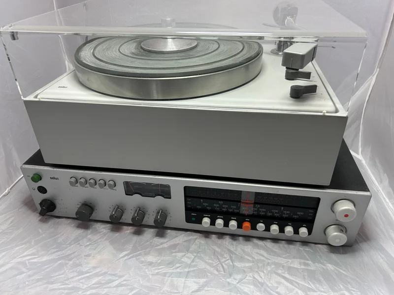 Braun PCS 5 skivspelare med tillh&ouml;rande receiver - Bild 2 av 2