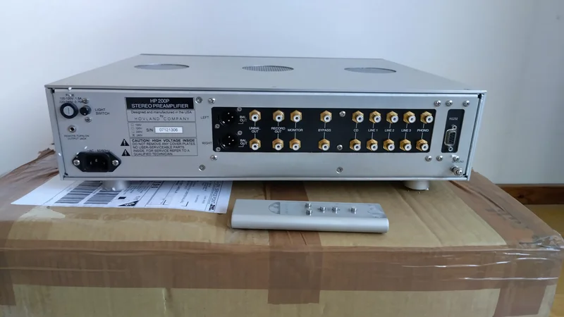Hovland HP-200 med phono steg (HP-200P) - Bild 4 av 4