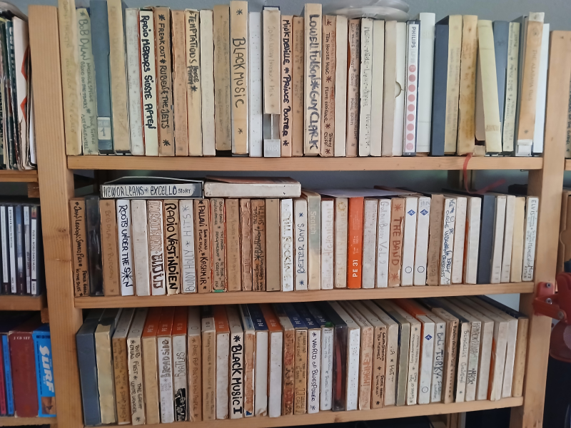 Rullbandspelare GX-630-SS med stor samling band säljes - Bild 4 av 6