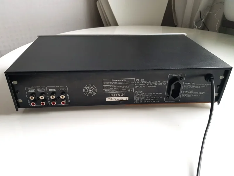 Pioneer SG-540  Stereo Graphic Equalizer - Bild 3 av 8