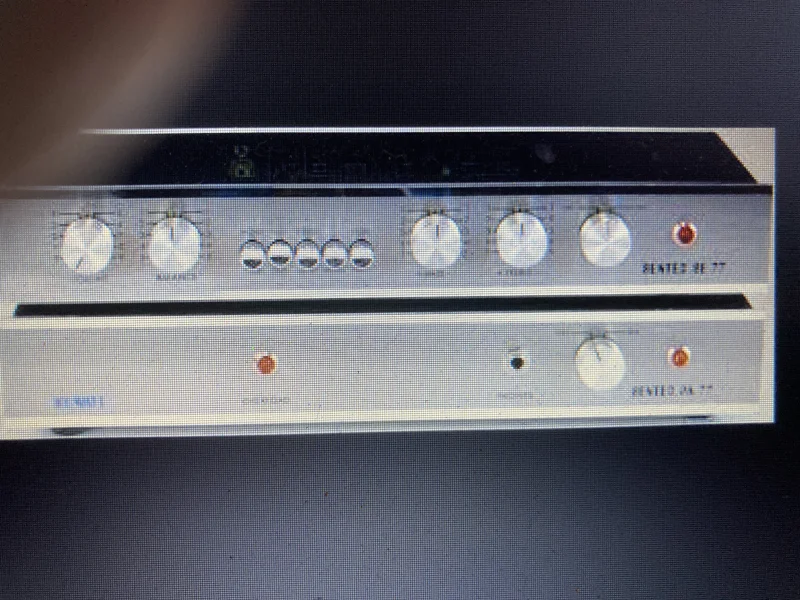 Sentec PA 77  100 watt bl&aring; text  - Bild 1 av 1