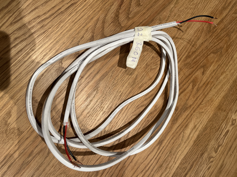 AUDIOQUEST Q2 och AUDIOQUEST ROCKET 33 Högtalarkablar AUDIOQUEST Q2 och AUDIOQUEST ROCKET 33 Högtalarkablar - Bild 1 av 3