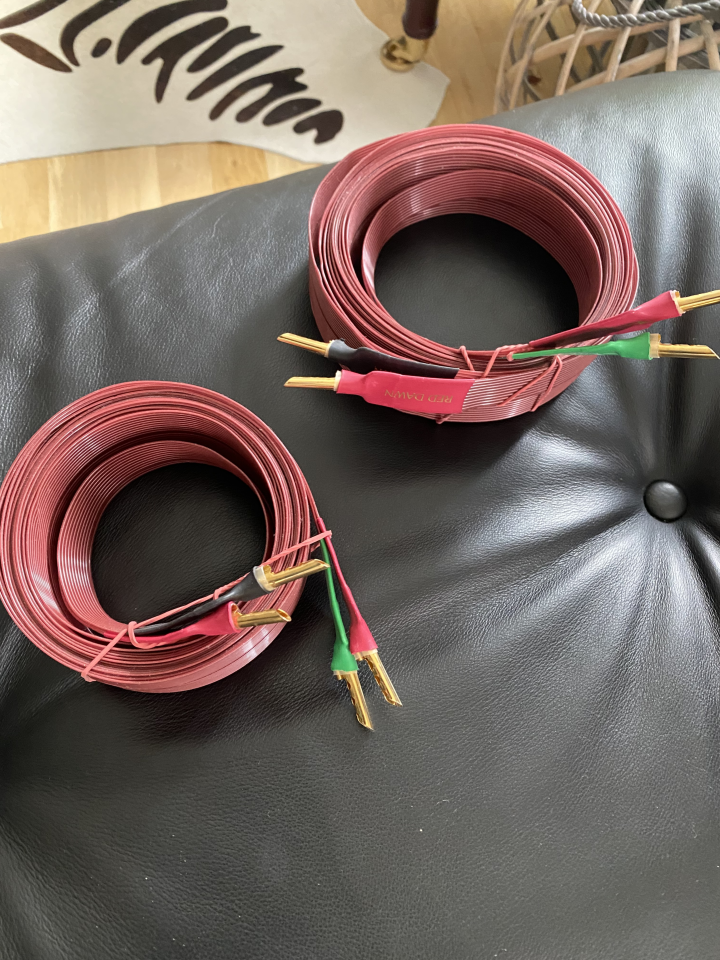 Nordost Red dawn högtalare kabel