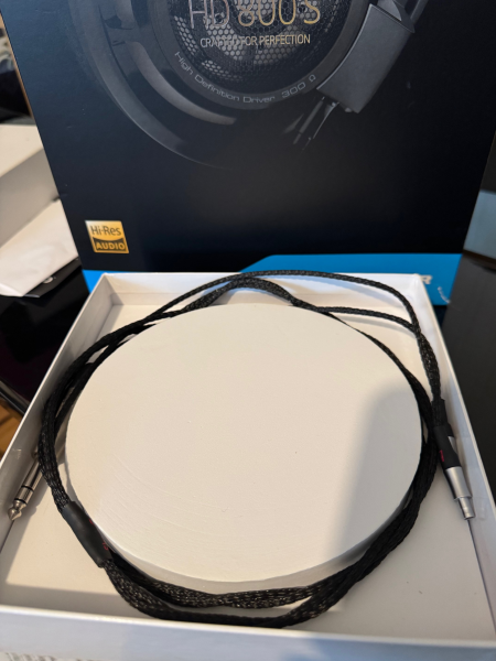 SENNHEISER HD 800 S + Chord ShawCan Aftermarket Cable SENNHEISER HD 800 S + Chord ShawCan Aftermarket Cable - Bild 2 av 2