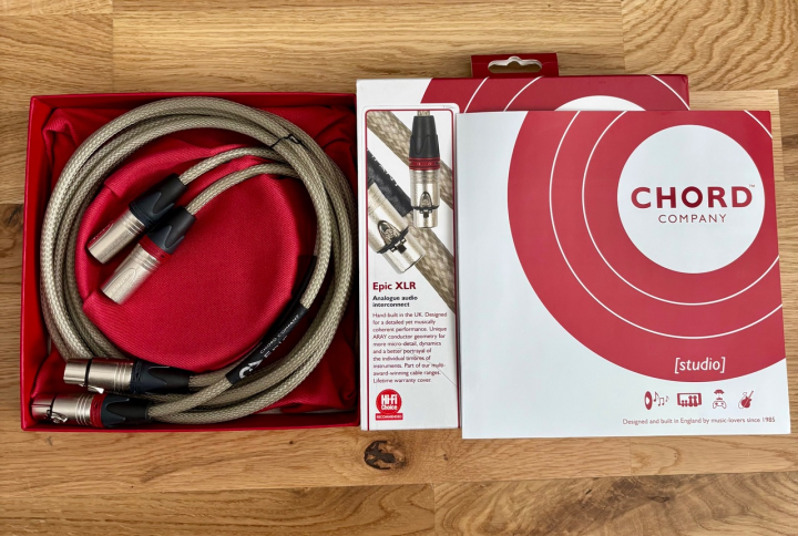 Chord Epic Interconnect XLR, 2m begagnad