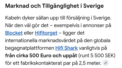 Audioquest Mammoth H&ouml;gtalarkablar