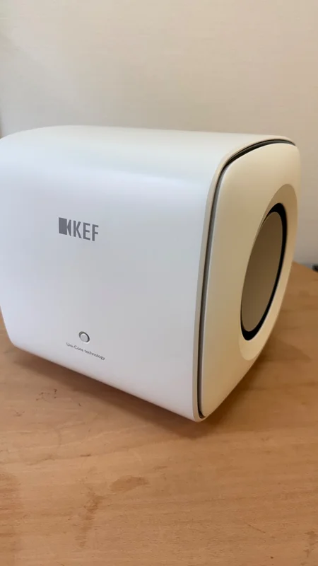 KEF KC62 Subwoofer vit - Bild 1 av 3