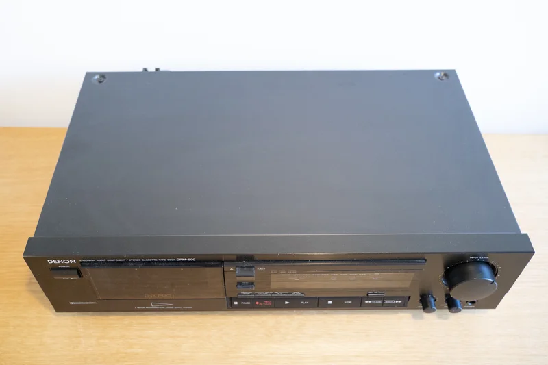 Denon DRM-500 Stereo Cassette Deck (1989-91) - Bild 3 av 4