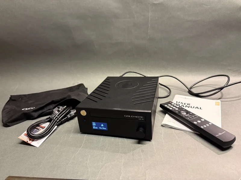 Gold Note CD 10 high end cd spelare med dac. Toppskick !!!!! - Bild 1 av 8
