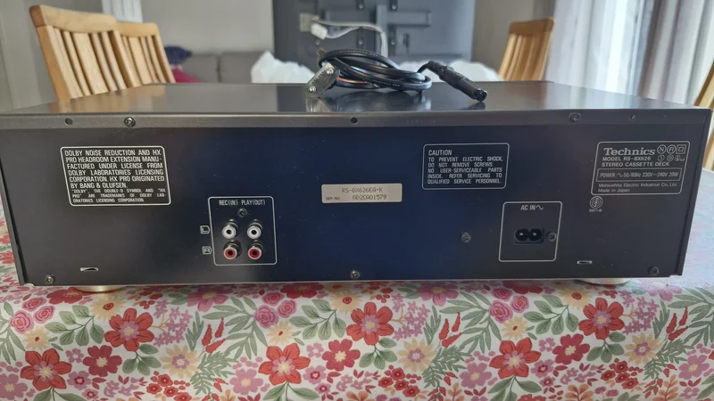 Technics Kassettdäck RS BX-626 Technics Kassettdäck RS BX-626 - Kuva 3 / 3