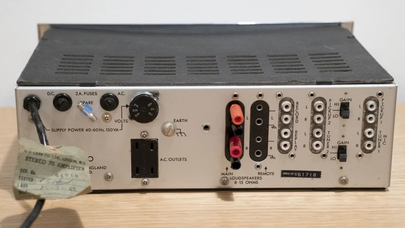 Leak Stereo 70 Stereo Integrated Amplifier - Bild 4 av 5