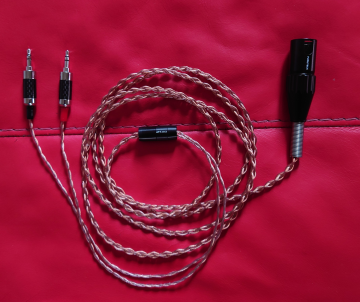 KÖPES: 4-PIN XLR HÖRLURS-kabel till Hifiman hörlurar - Bild 1 av 1