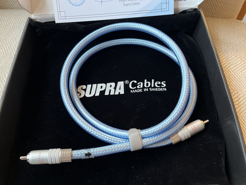 Supra Sword Excalibur Rhodium edition Digitalkabel  - Bild 3 av 5