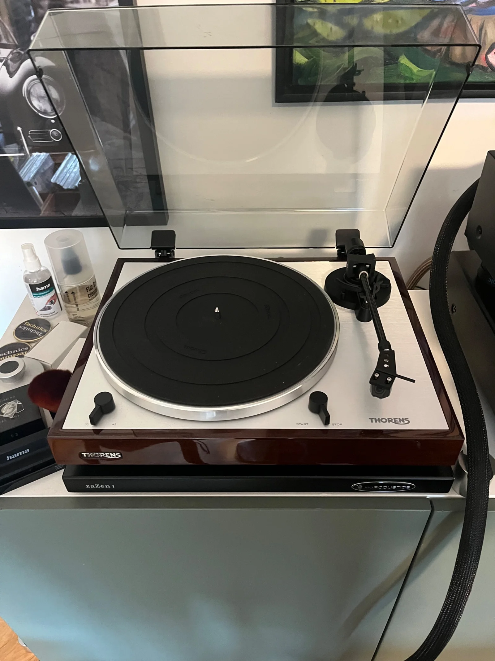 Thorens 402DD med ni nål Goldring E3 Thorens 402DD med ni nål Goldring E3 - Bilde 4 av 4