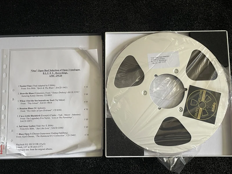 Opus 3 Analogue BLUES Recordings 38 cm/s - Bild 1 av 5