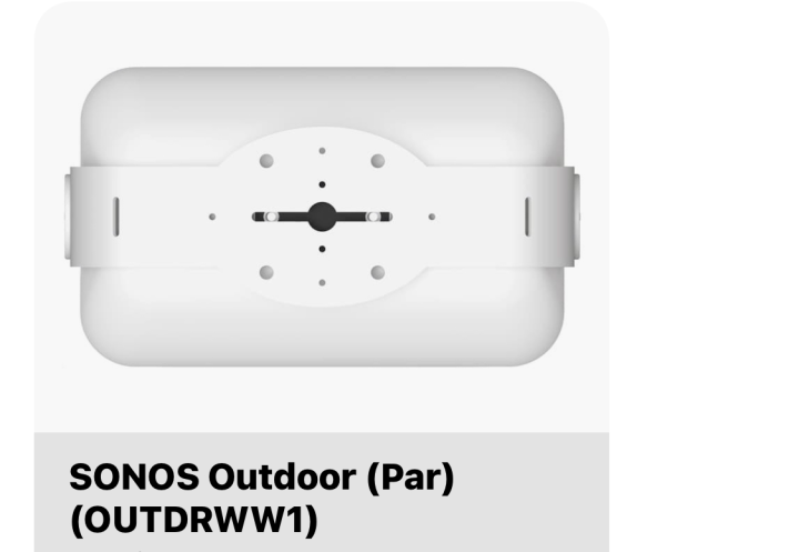 SONOS Outdoor OUTDRWW1