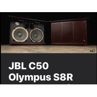 JBL C50 Olympus S8R - Nyrenoverade 
